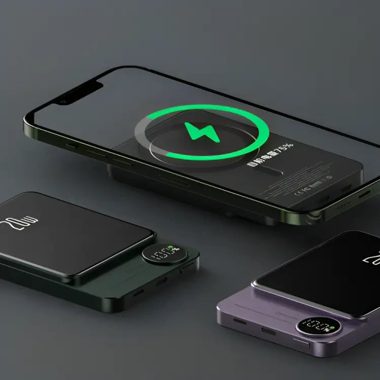 MagneticCharge™ Power Bank Wireless – Il Futuro della Ricarica!