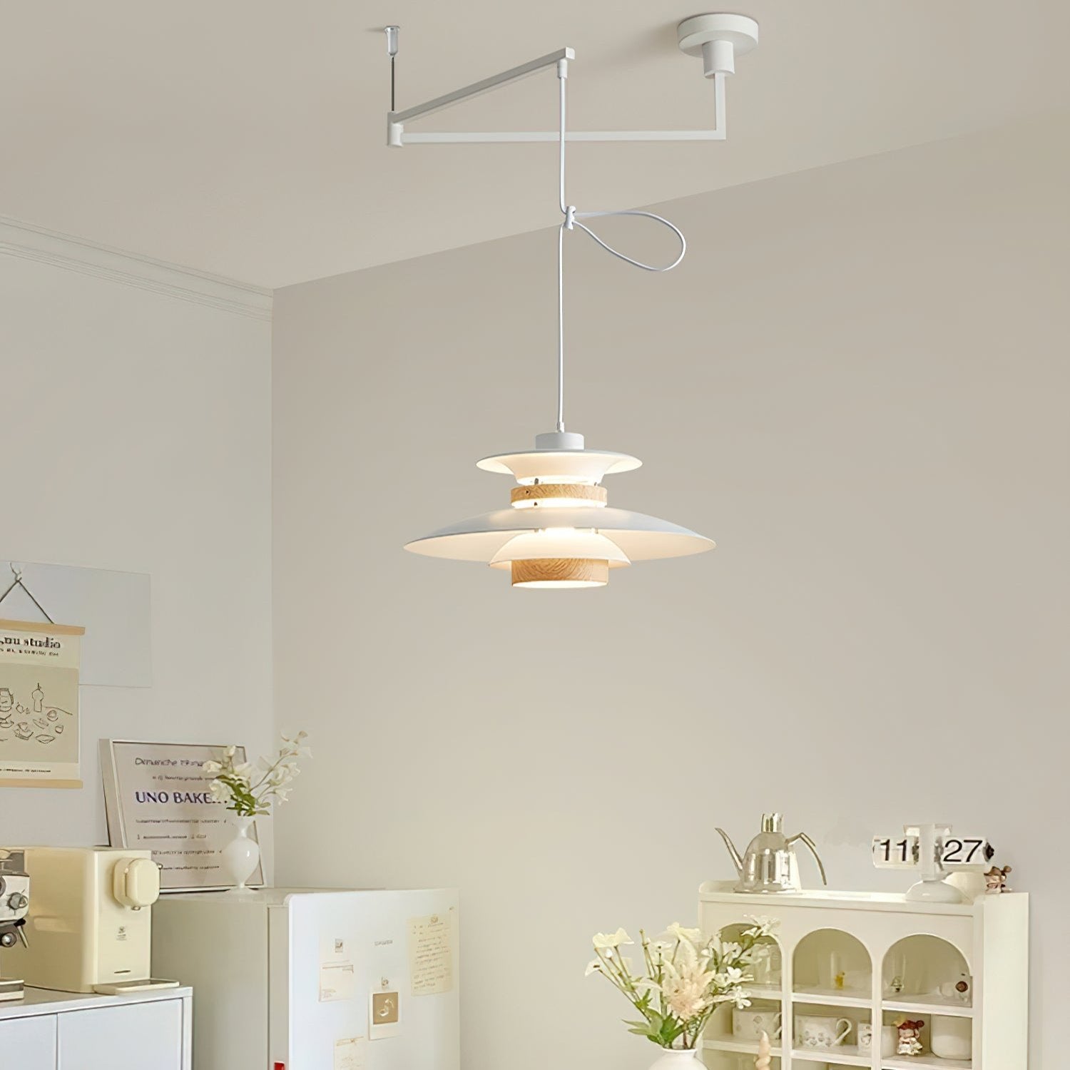 Mercero – Lampe suspendue avec bras pivotant