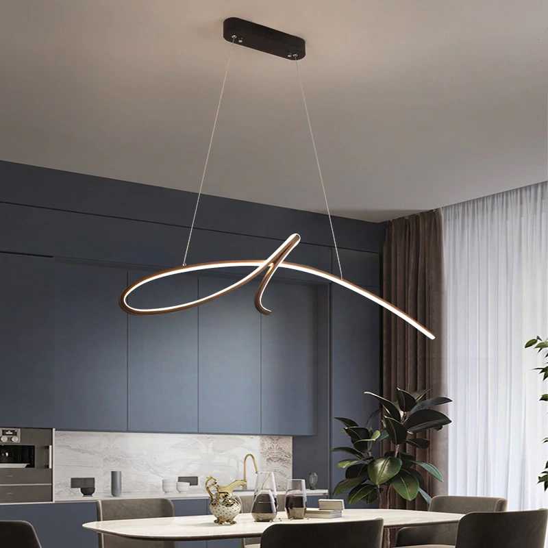 Moderne Strip Pendel Light