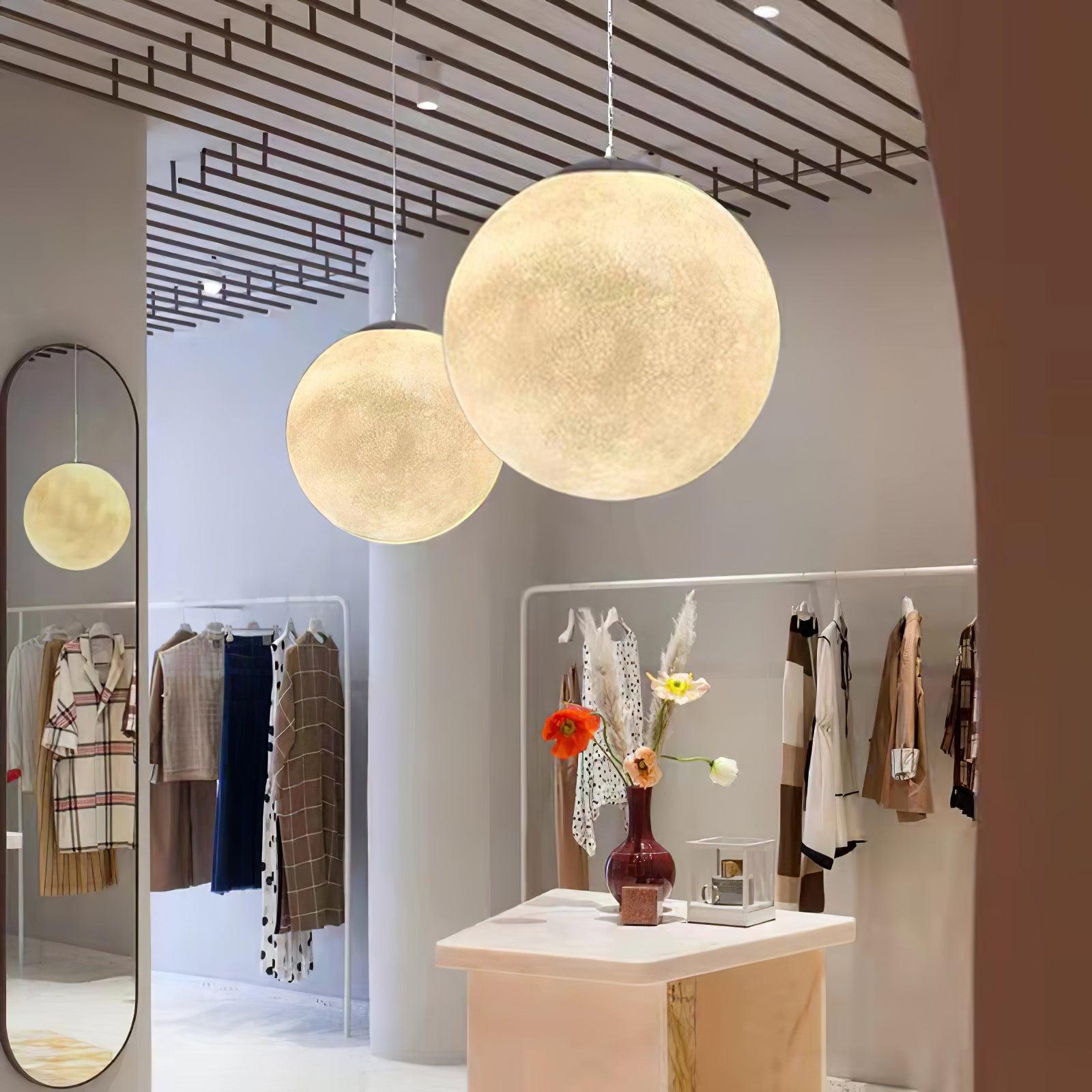 Moon – Strålende hengende lampe