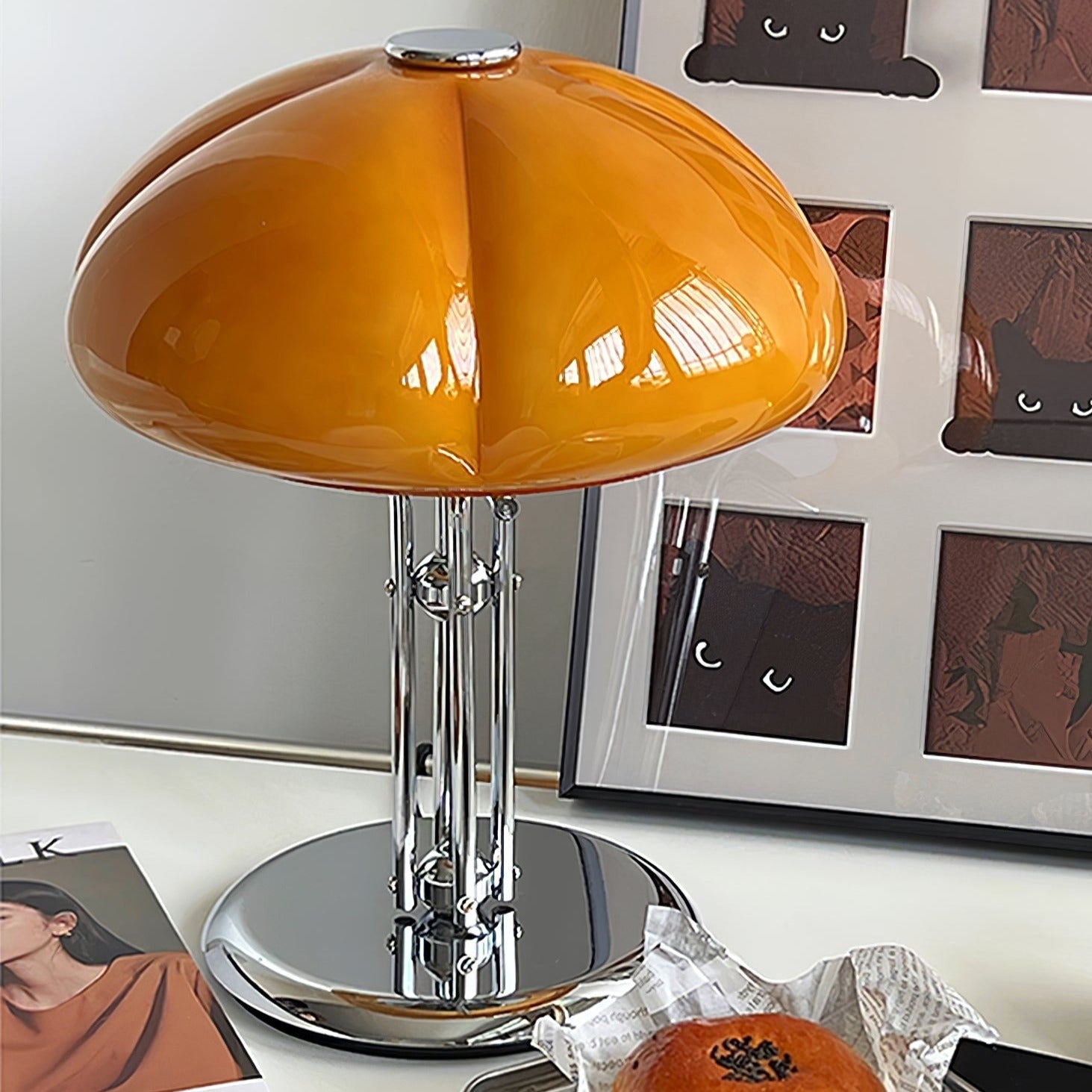 Lampe de table Bauhaus Mushroom