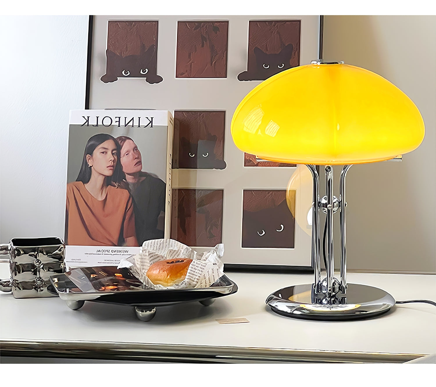 Lampe de table Bauhaus Mushroom