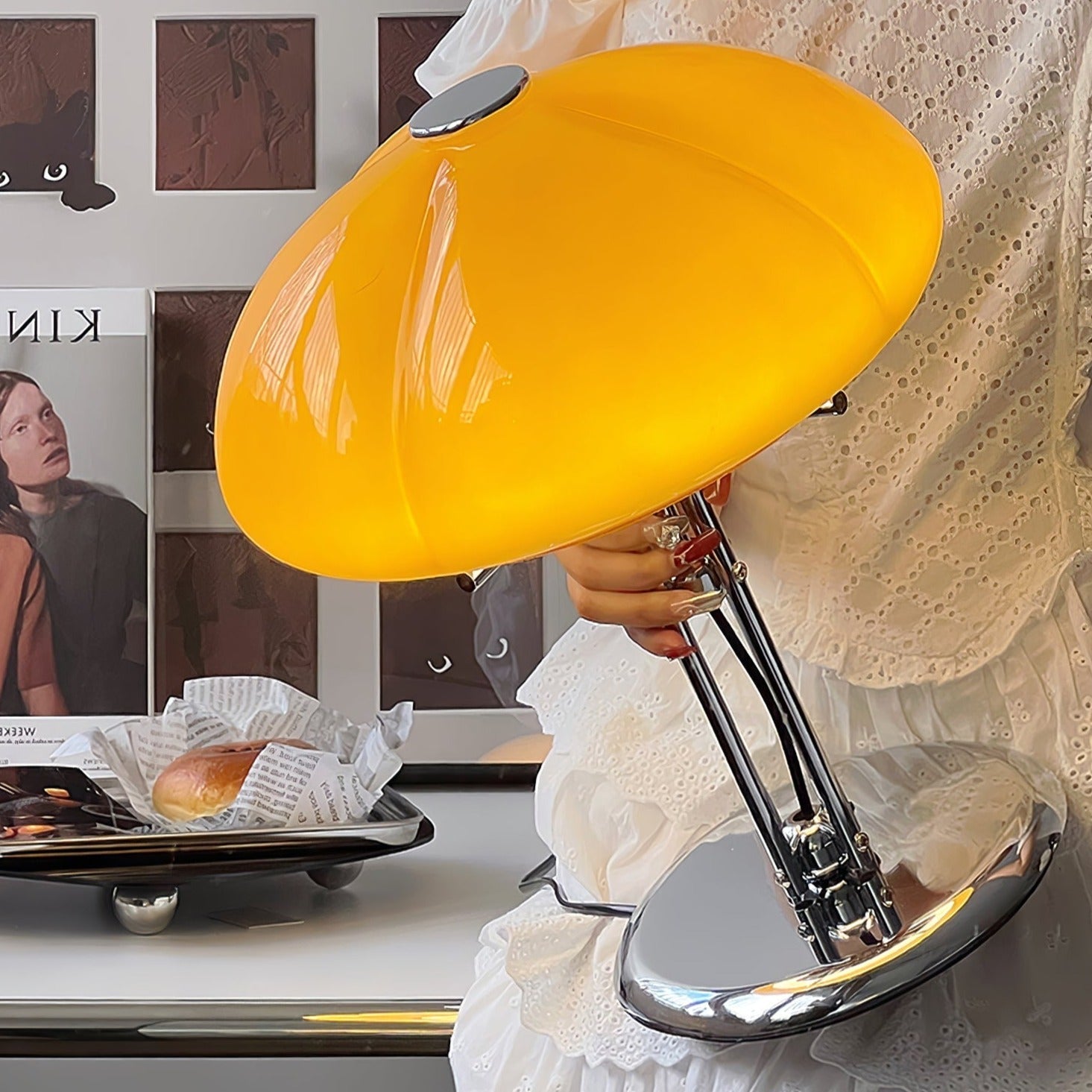 Lampe de table Bauhaus Mushroom