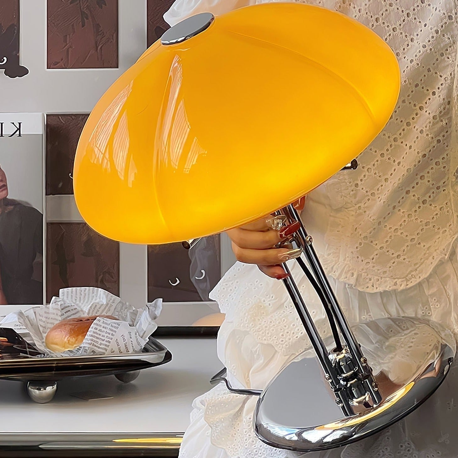 Lampe de table Bauhaus Mushroom