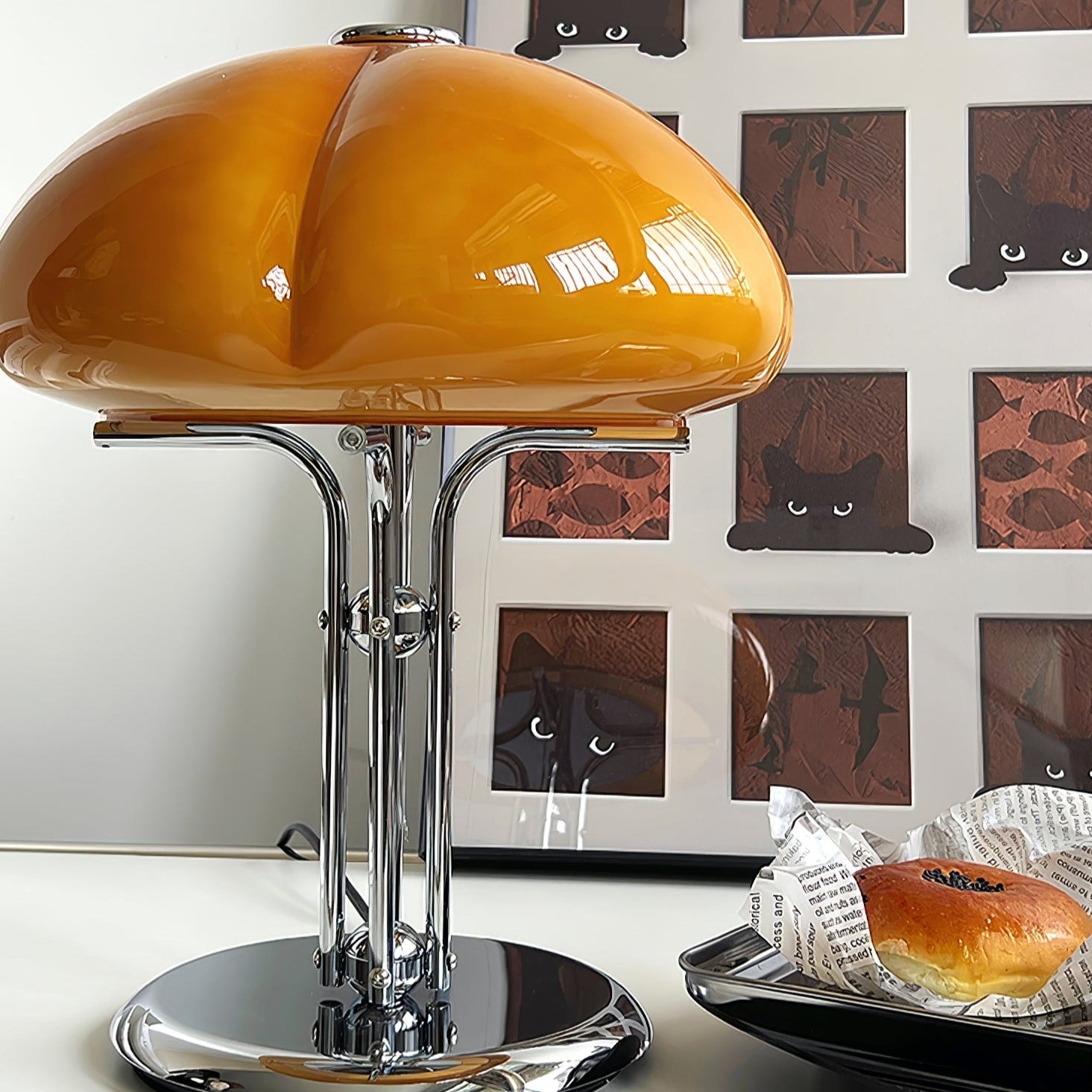 Lampe de table Bauhaus Mushroom