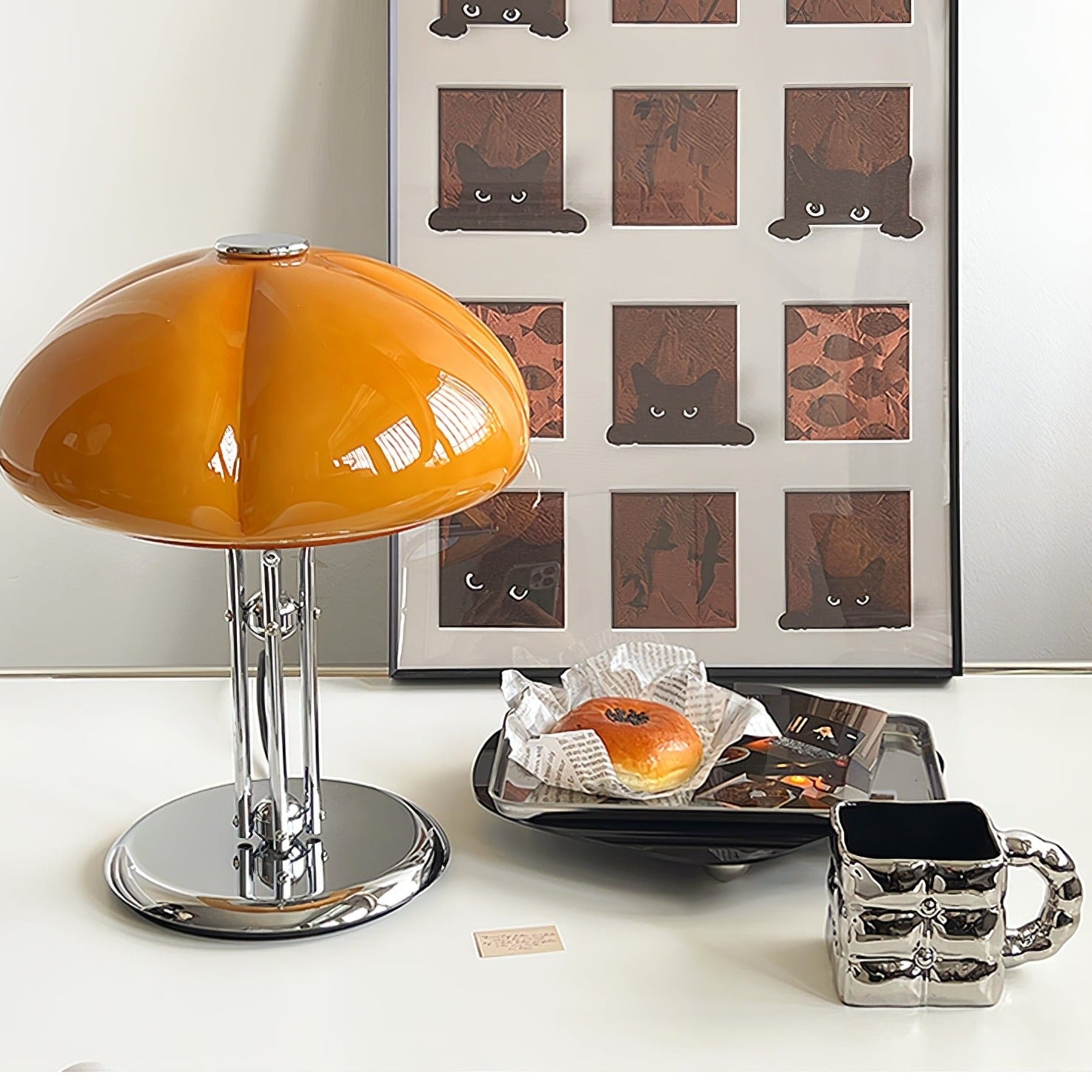 Lampe de table Bauhaus Mushroom