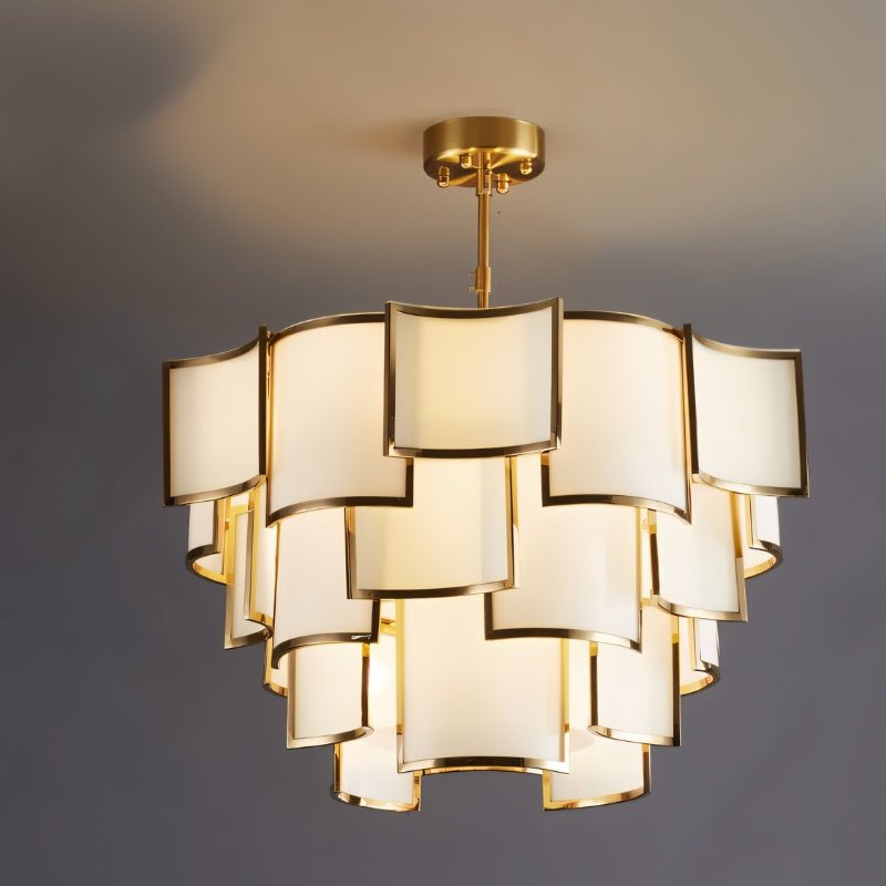 Vrimlo Glass Chandelier