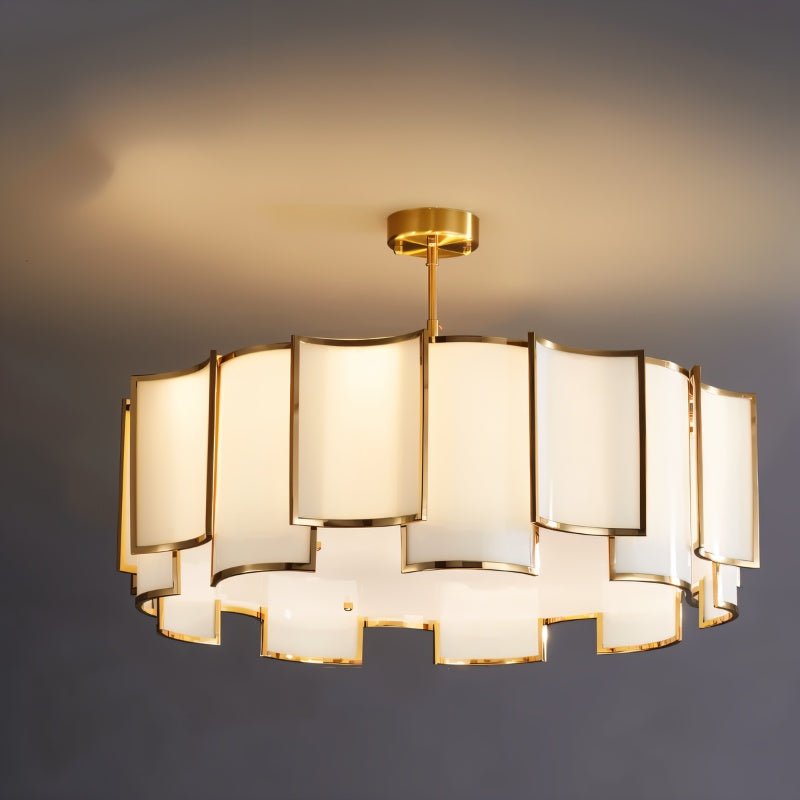 Vrimlo Glass Chandelier