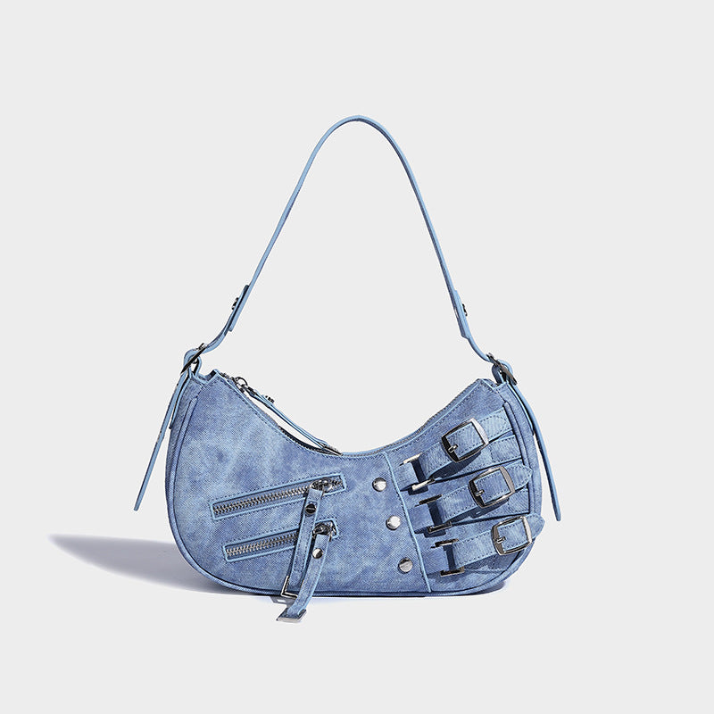 Kaida Buckle Hobo Crescent -laukk