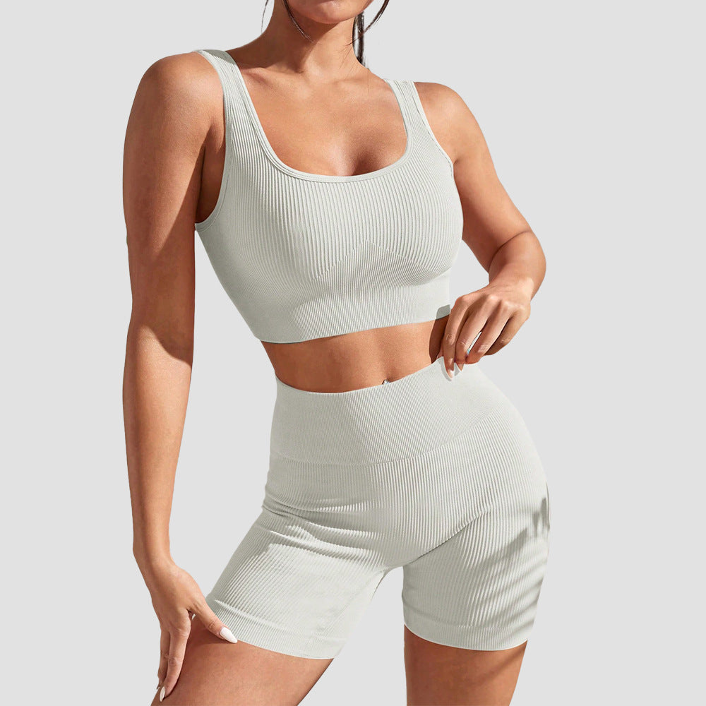 Essential Ribbed Seamless Yoga Set