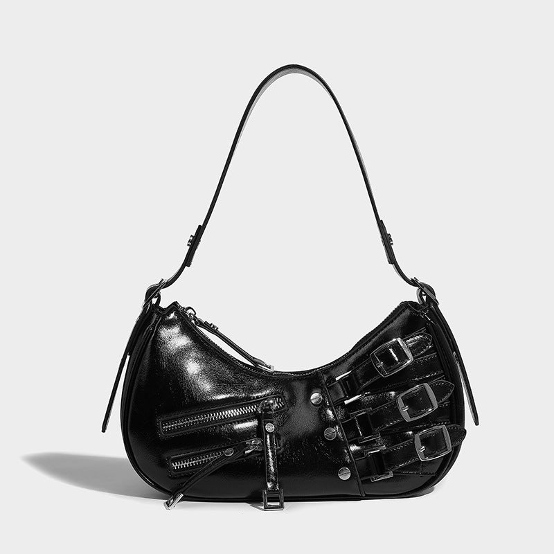 Kaida Buckle Hobo Crescent -laukk