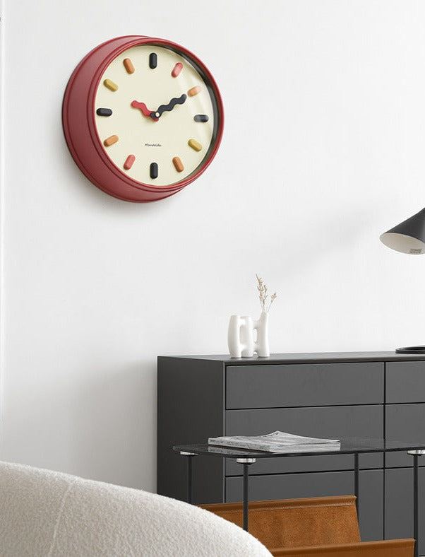 3D Nordic Silent Wall Clock – Miljövänlig och modern design för vardagsrum