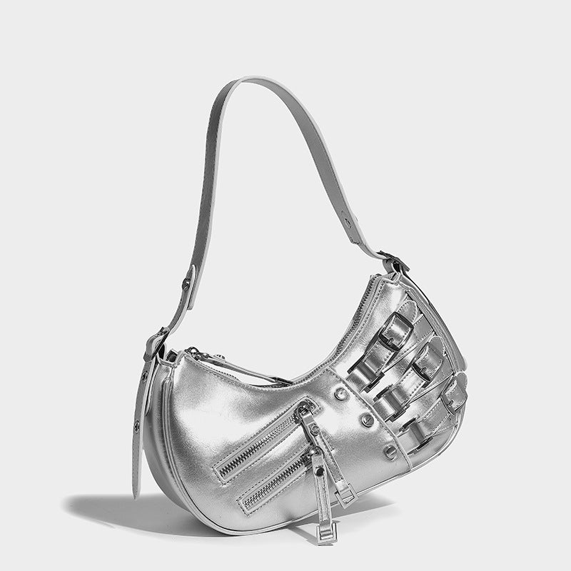 Kaida Buckle Hobo Crescent -laukk