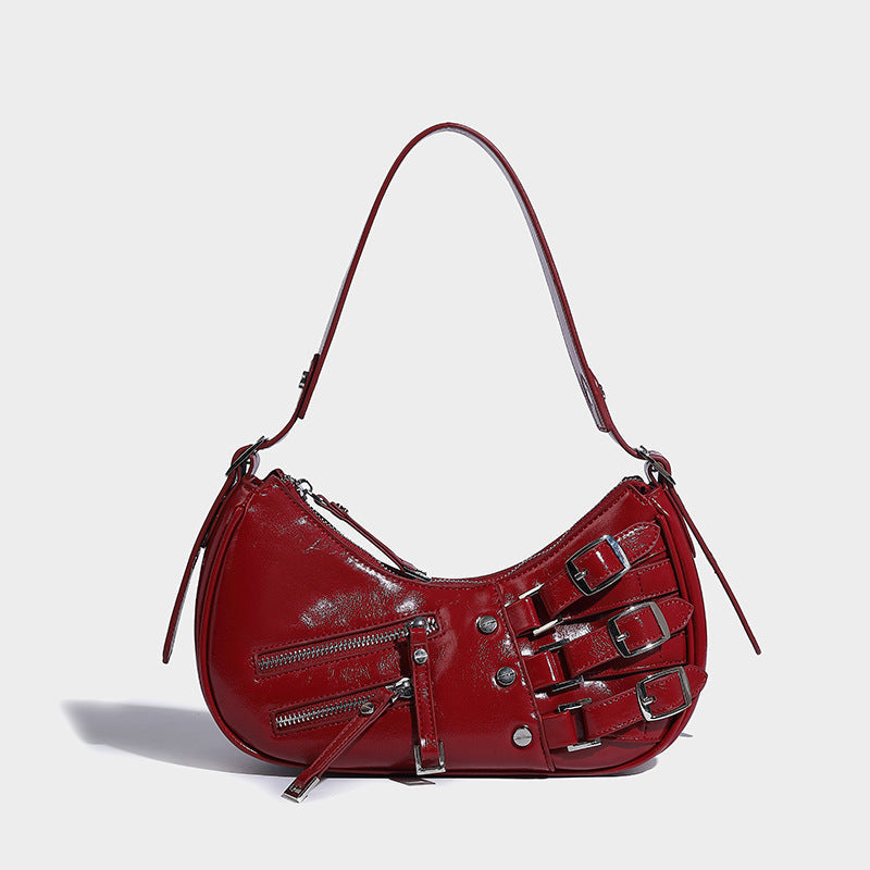 Kaida Buckle Hobo Crescent -laukk