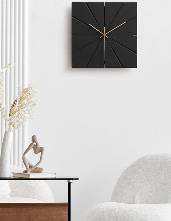 Reloj decorativo de pared silencioso moderno minimalista para sala de estar