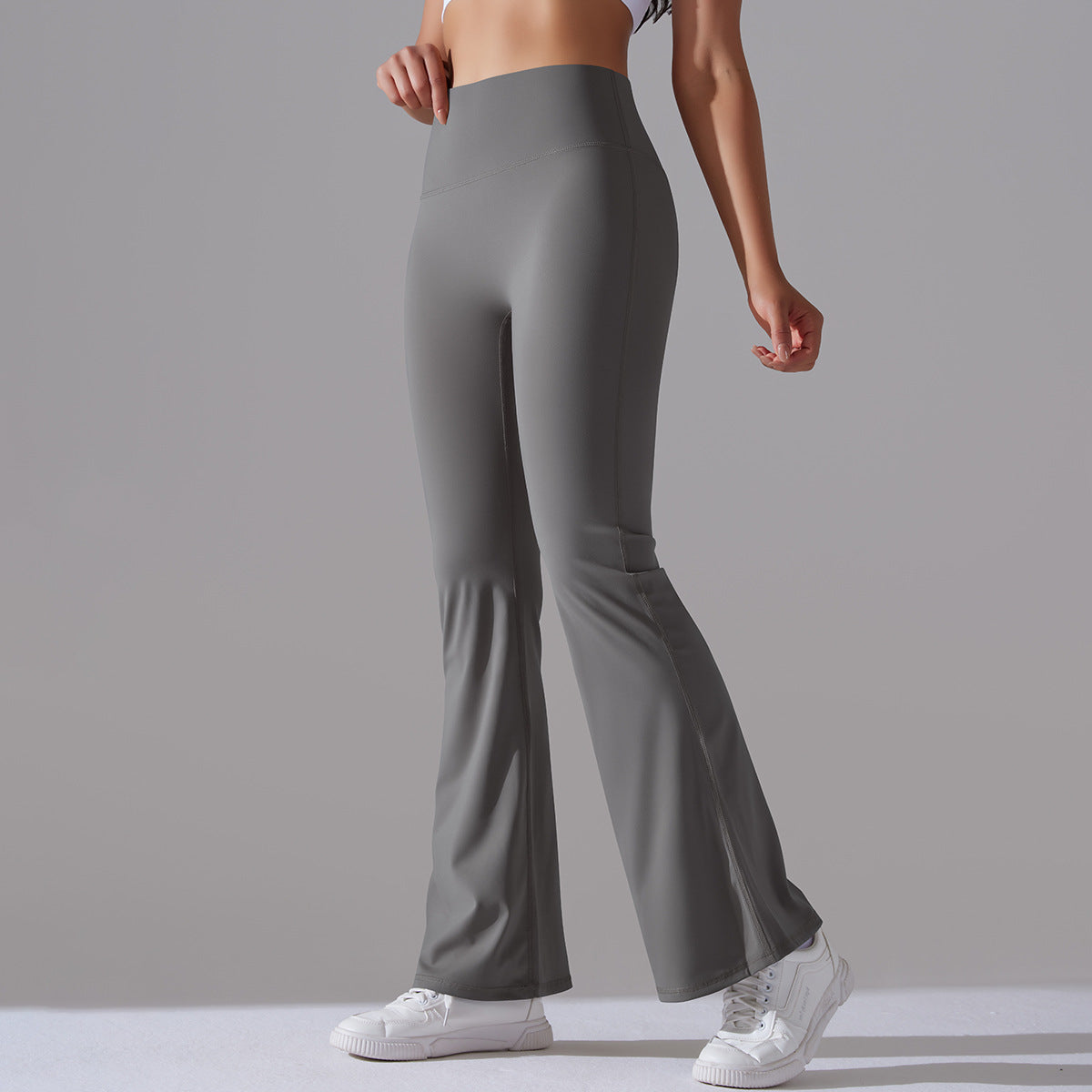 Sculpt & Flare High-Waist Gym Leggings