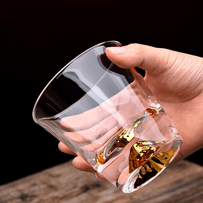 Japanische Mount Fuji Whisky-Glas-Sets