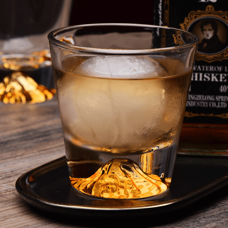 Conjuntos de vasos de whisky del Monte Fuji japonés