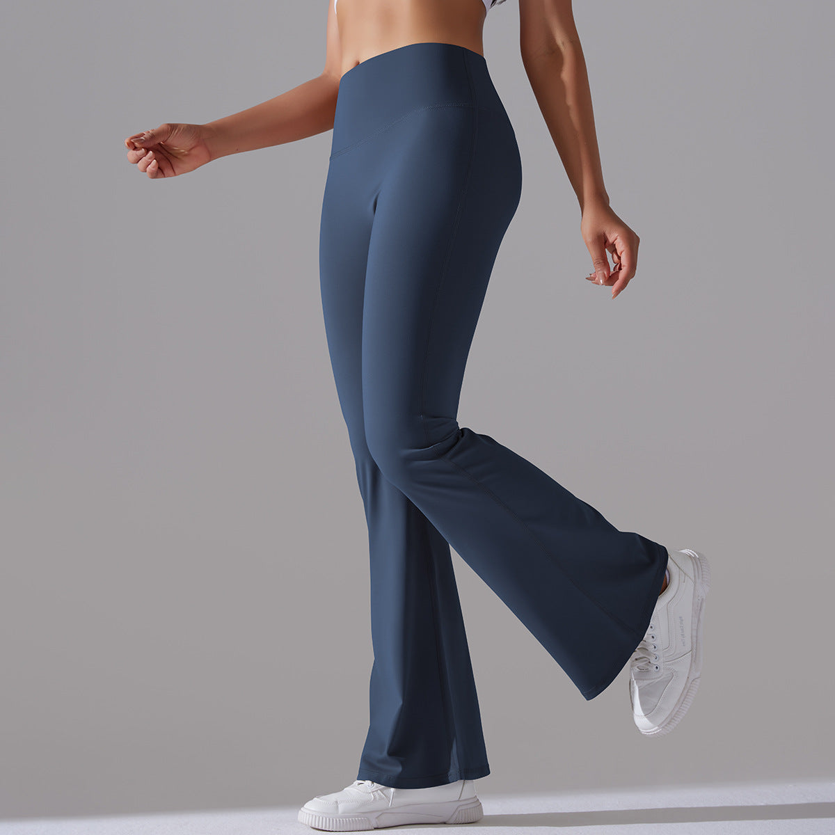 Sculpt & Flare High-Waist Gym Leggings