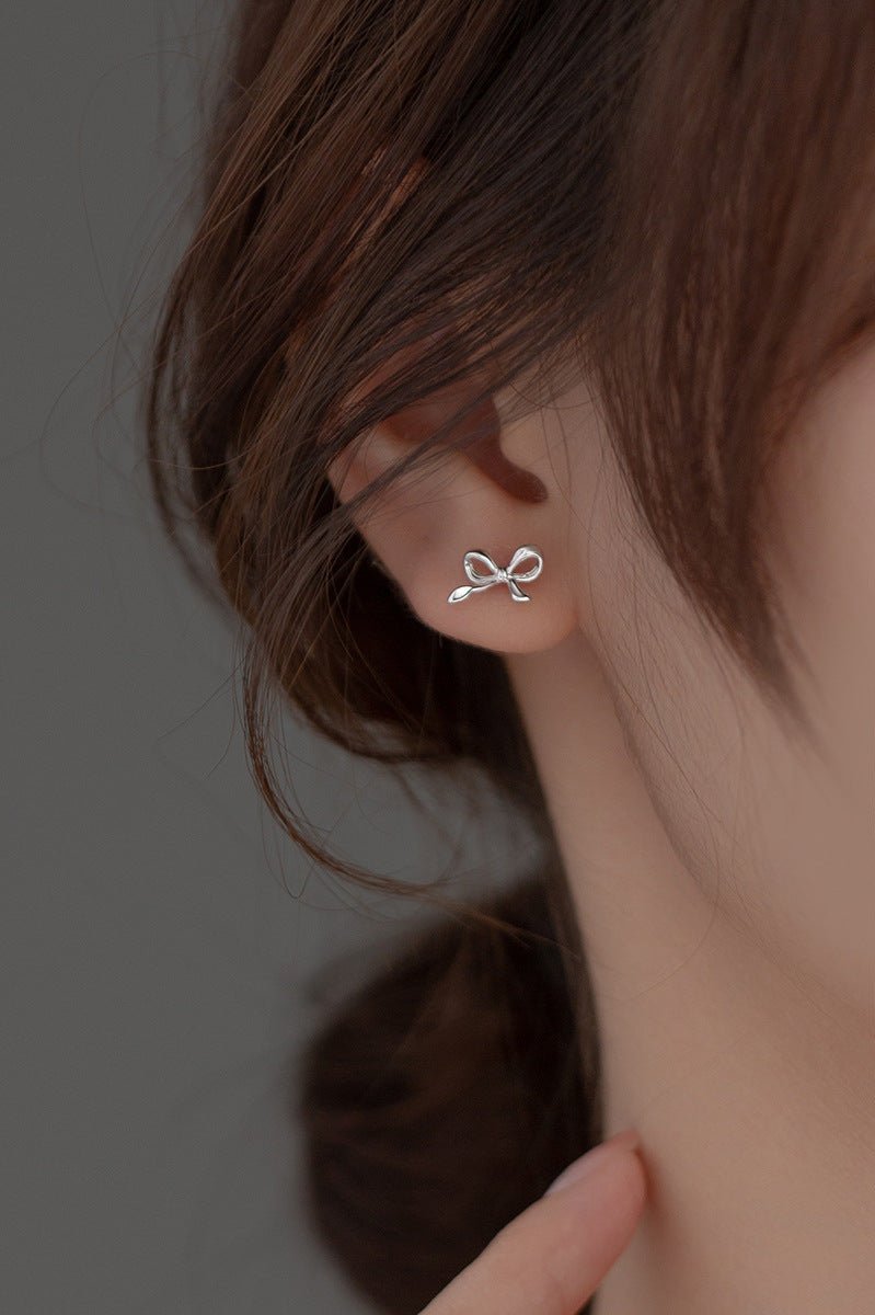 Eva Mini Bow Studs