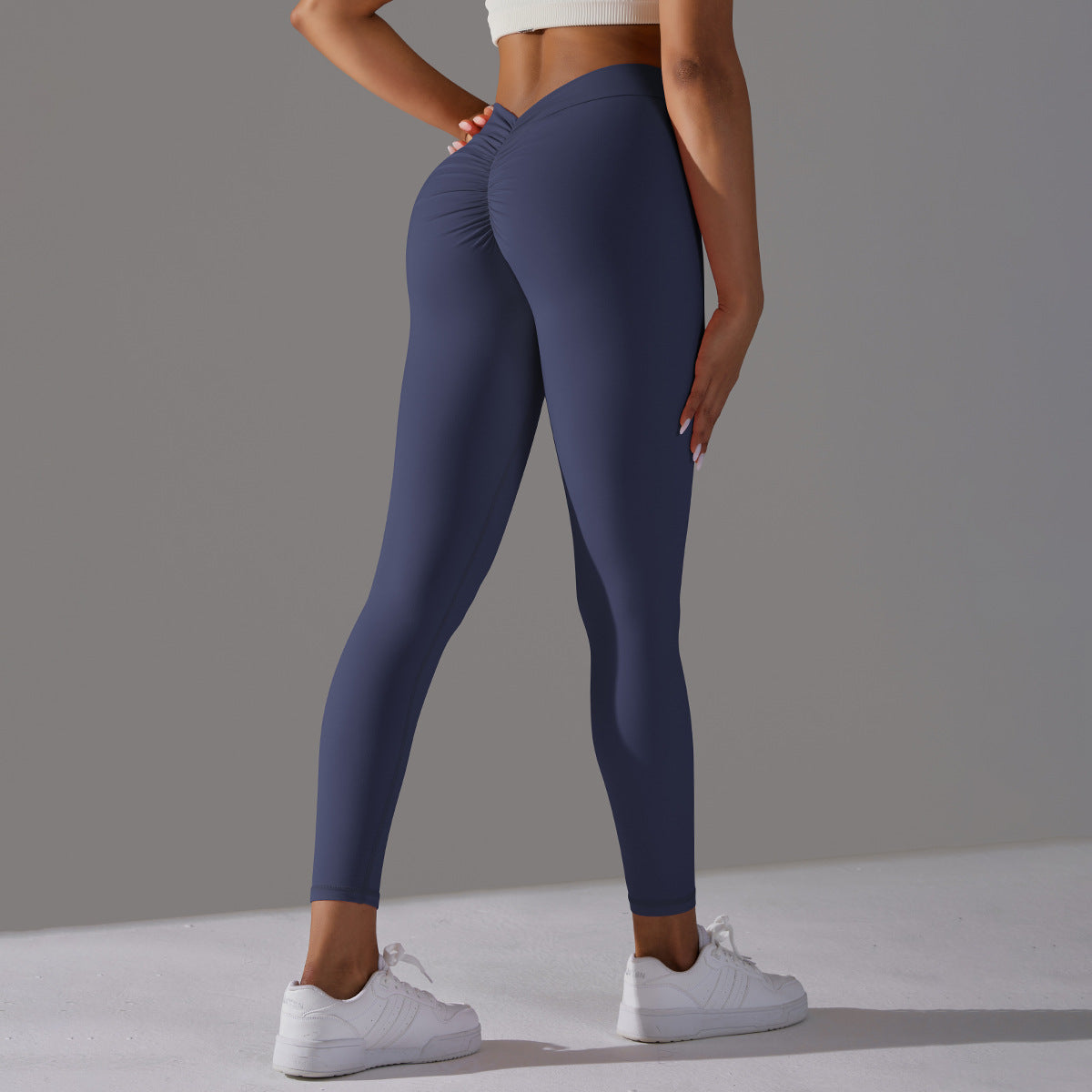 V-Back High Waisted Leggings