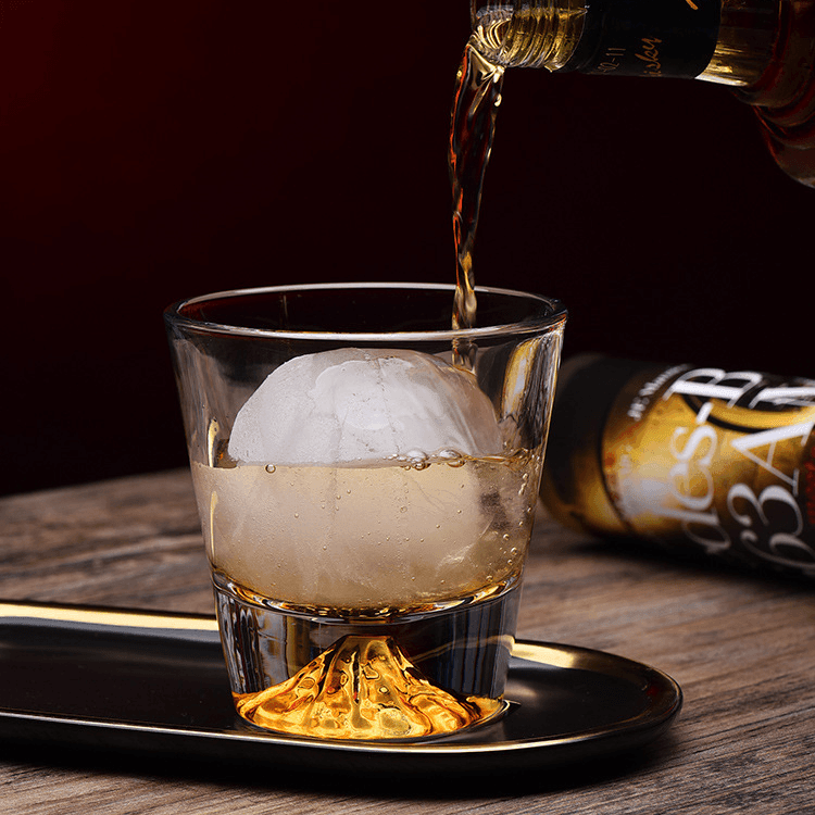 Conjuntos de vasos de whisky del Monte Fuji japonés