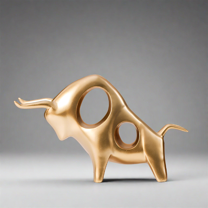 Karoh Bull Figurines Decor