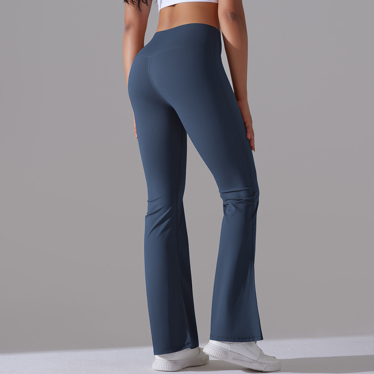 Sculpt & Flare High-Waist Gym Leggings