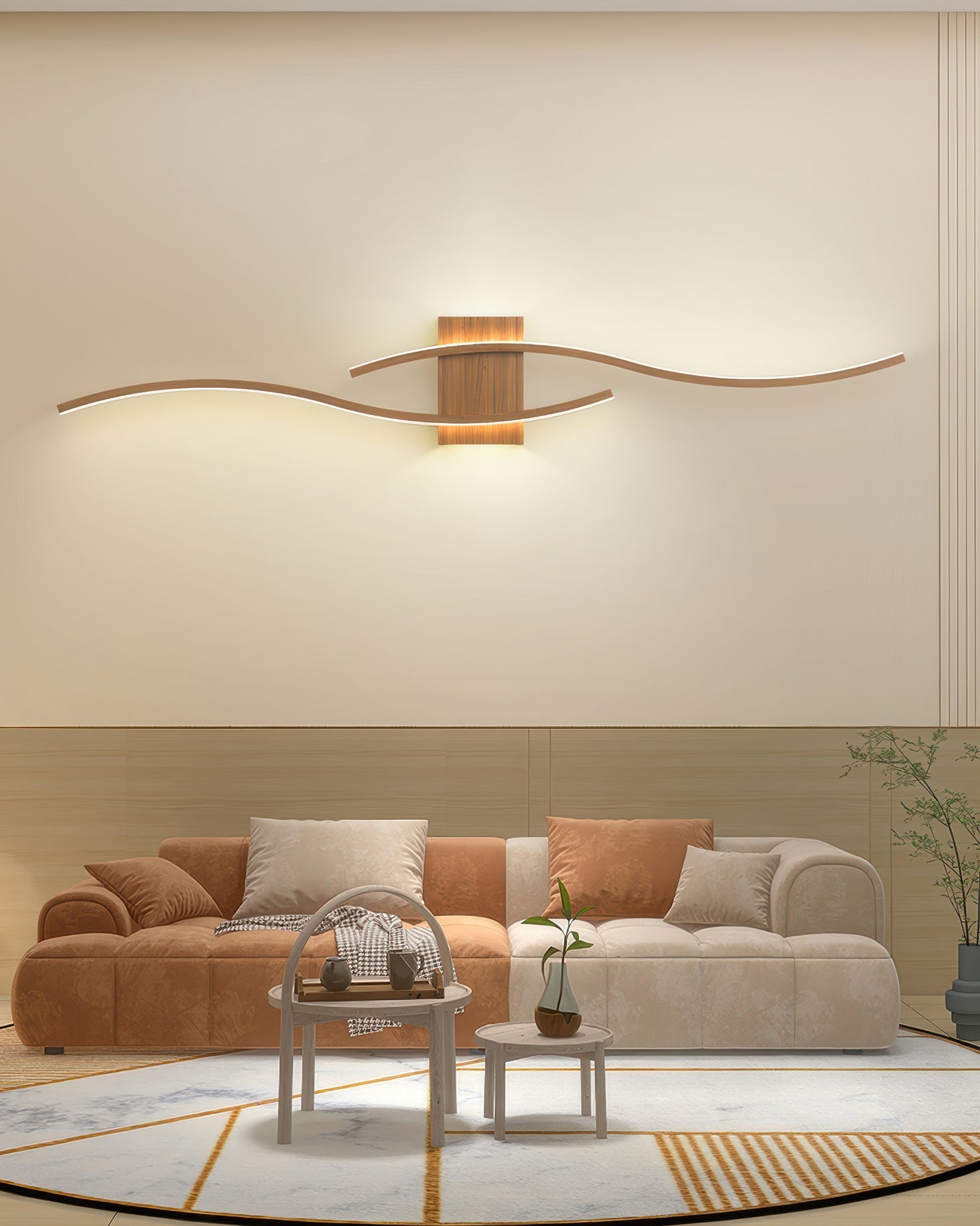 Applique murale LED minimaliste moderne SleekLine