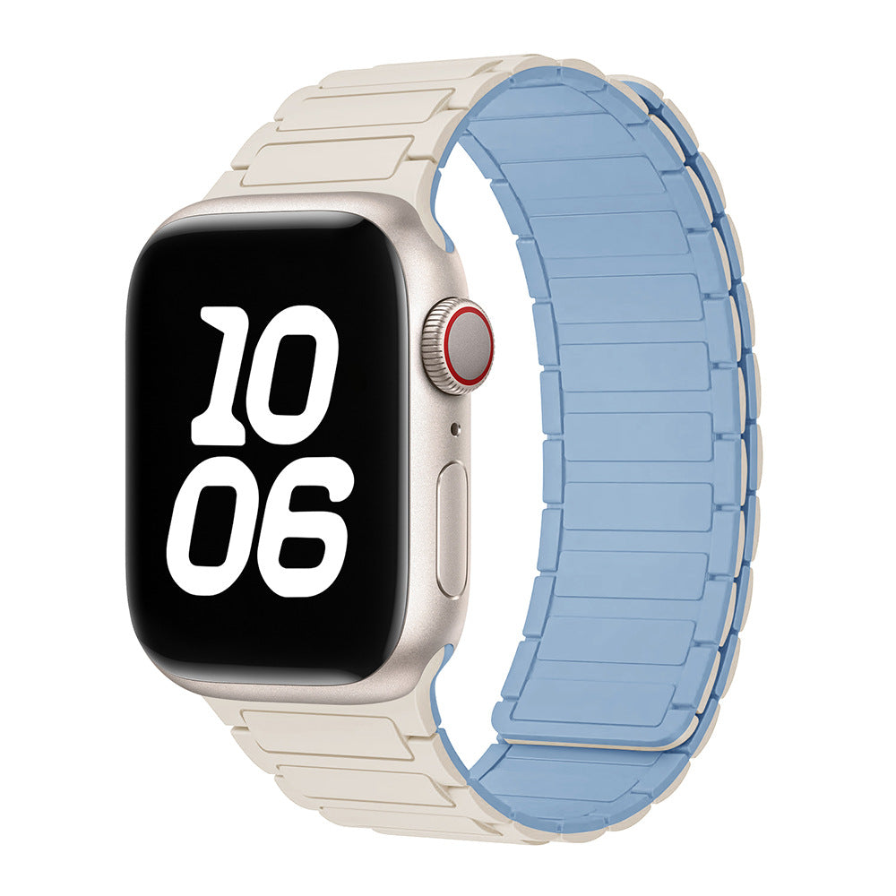 Silicone Magnetic Loop Band For Apple Watch