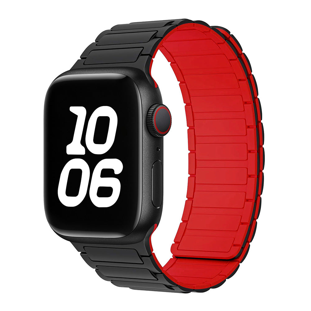 Silicone Magnetic Loop Band For Apple Watch