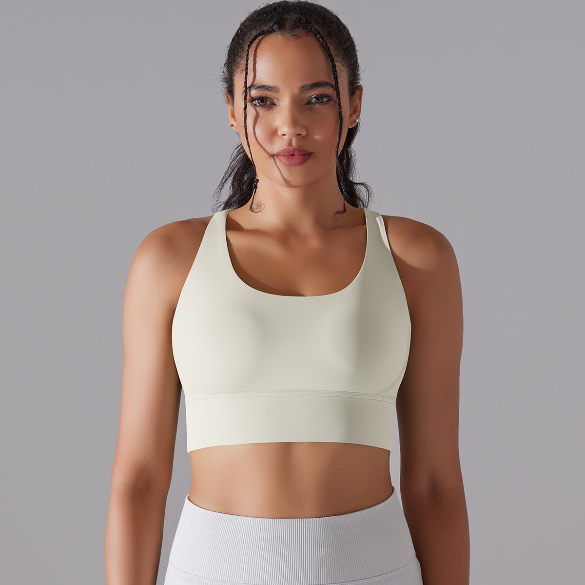 Double-Cross Shockproof Sports Bra