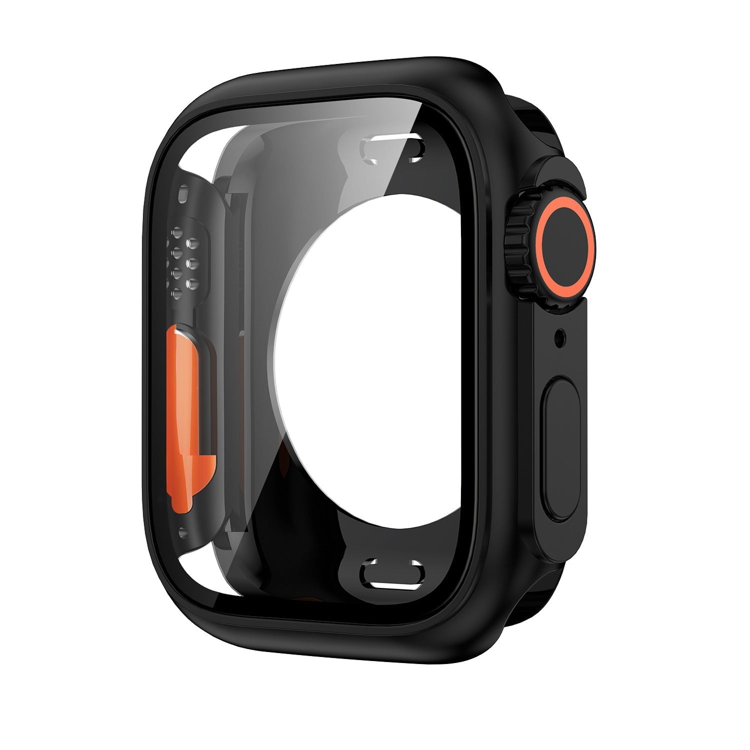 360° W pełni ochronne etui + szkło hartowane do Apple Watch S1-10