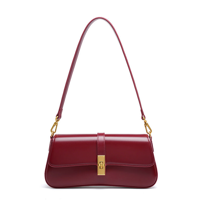 The Marielle Leather Shoulder Bag