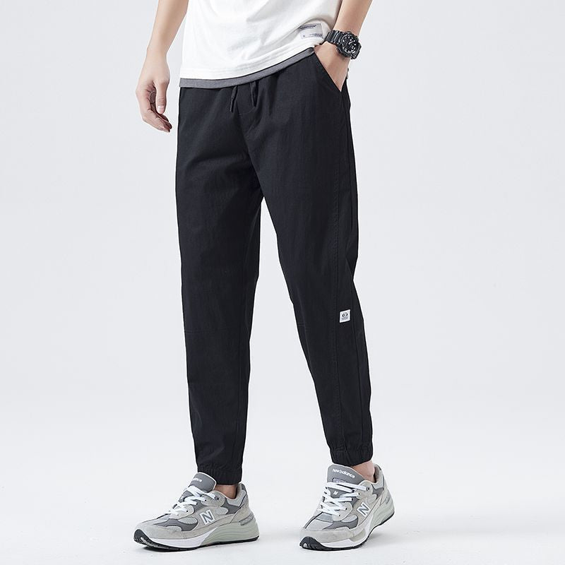 Khaki cotton trousers/pants - Tom