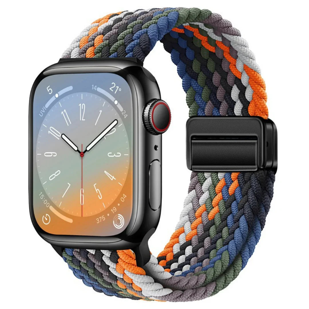 Magnetiskt nylonarmband för Apple Watch