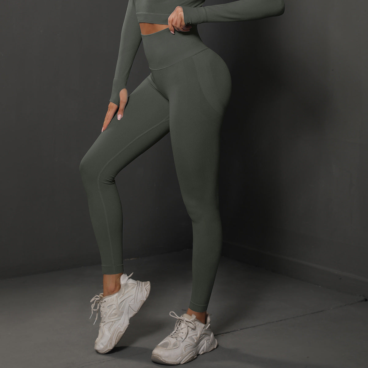 Högmidjade Instant BBL Rumpformande Leggings