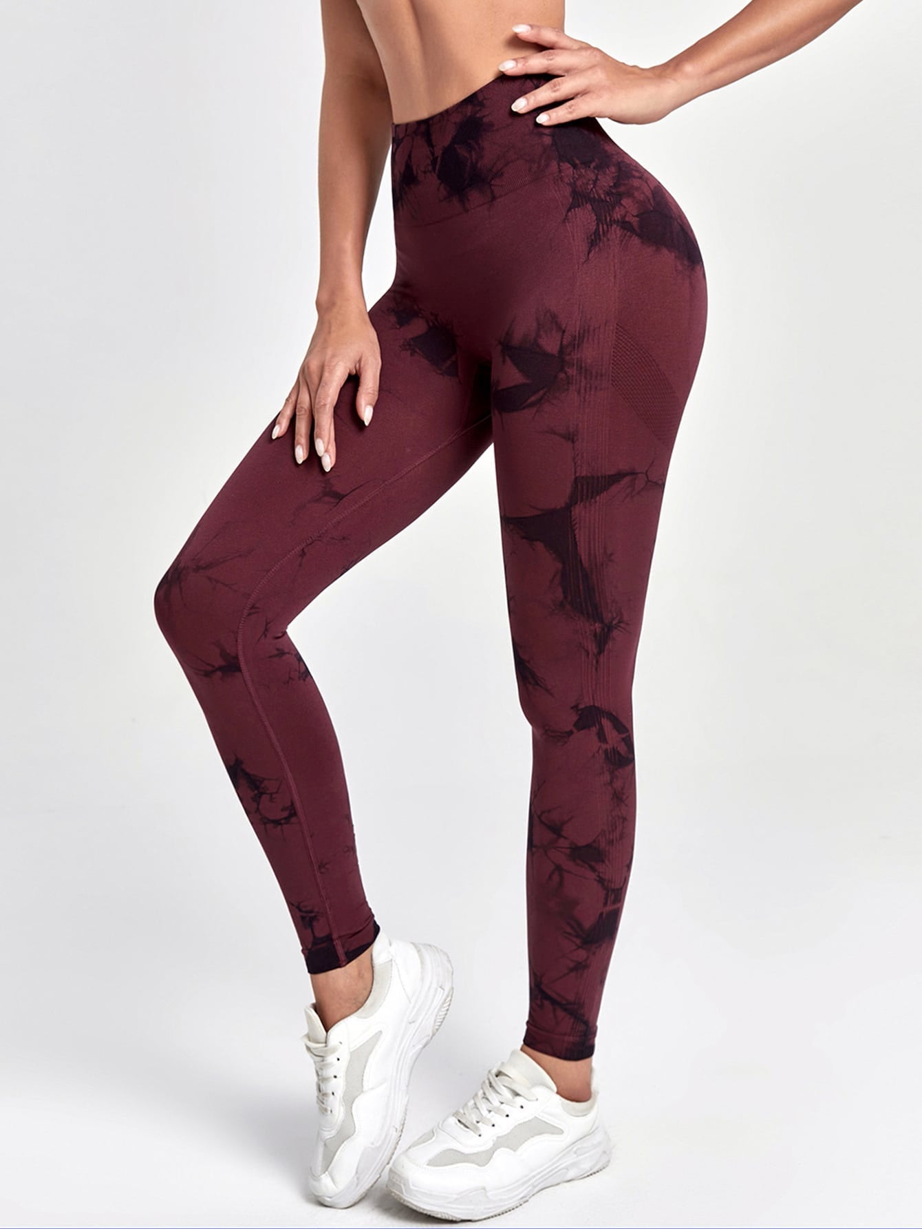 Legging taille haute tie-dye