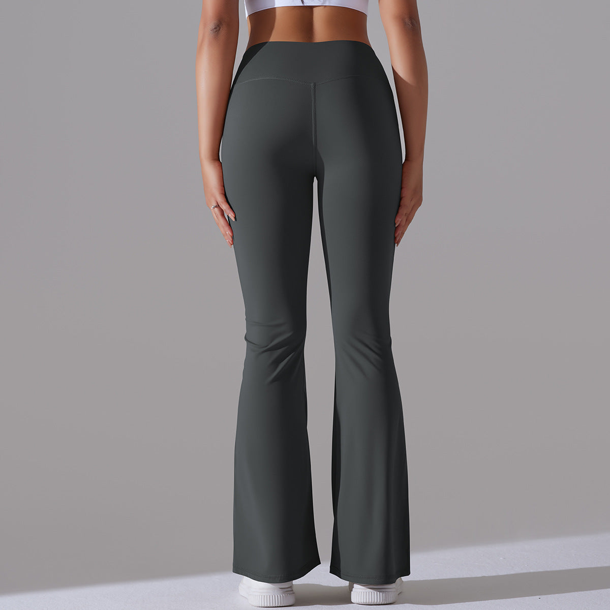 Sculpt & Flare High-Waist Gym Leggings