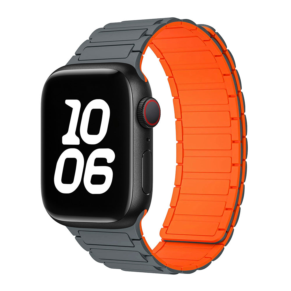 Silicone Magnetic Loop Band For Apple Watch