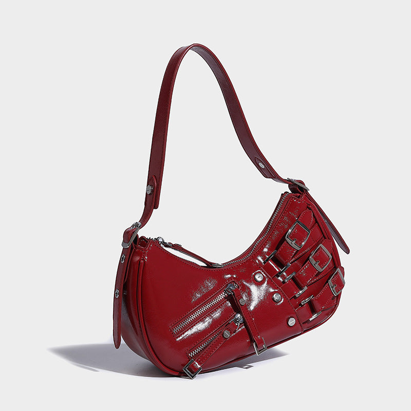 Kaida Buckle Hobo Crescent -laukk