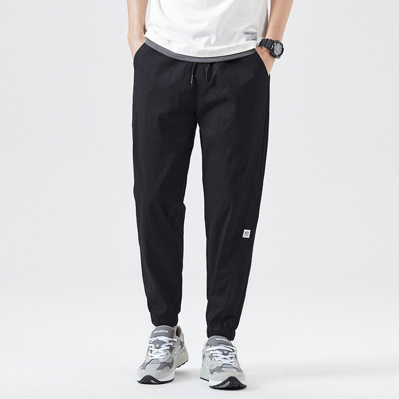 Khaki cotton trousers/pants - Tom