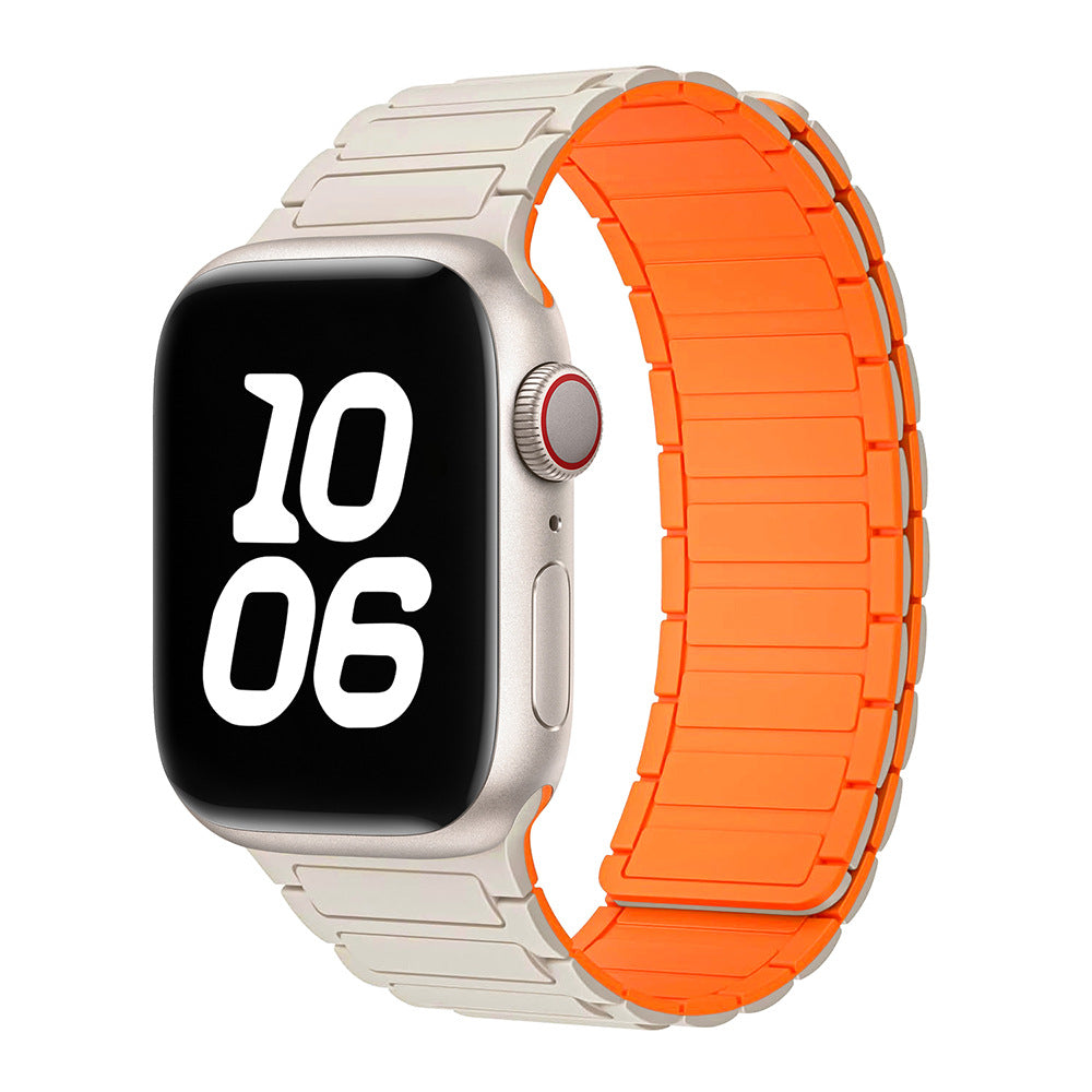 Silicone Magnetic Loop Band For Apple Watch