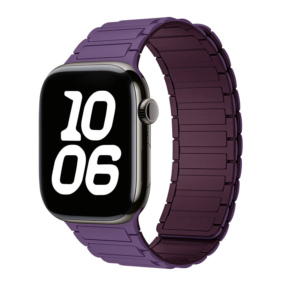 Silicone Magnetic Loop Band For Apple Watch