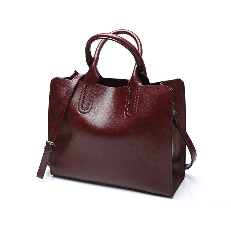 The Emelia Large Messenger Tote Bag