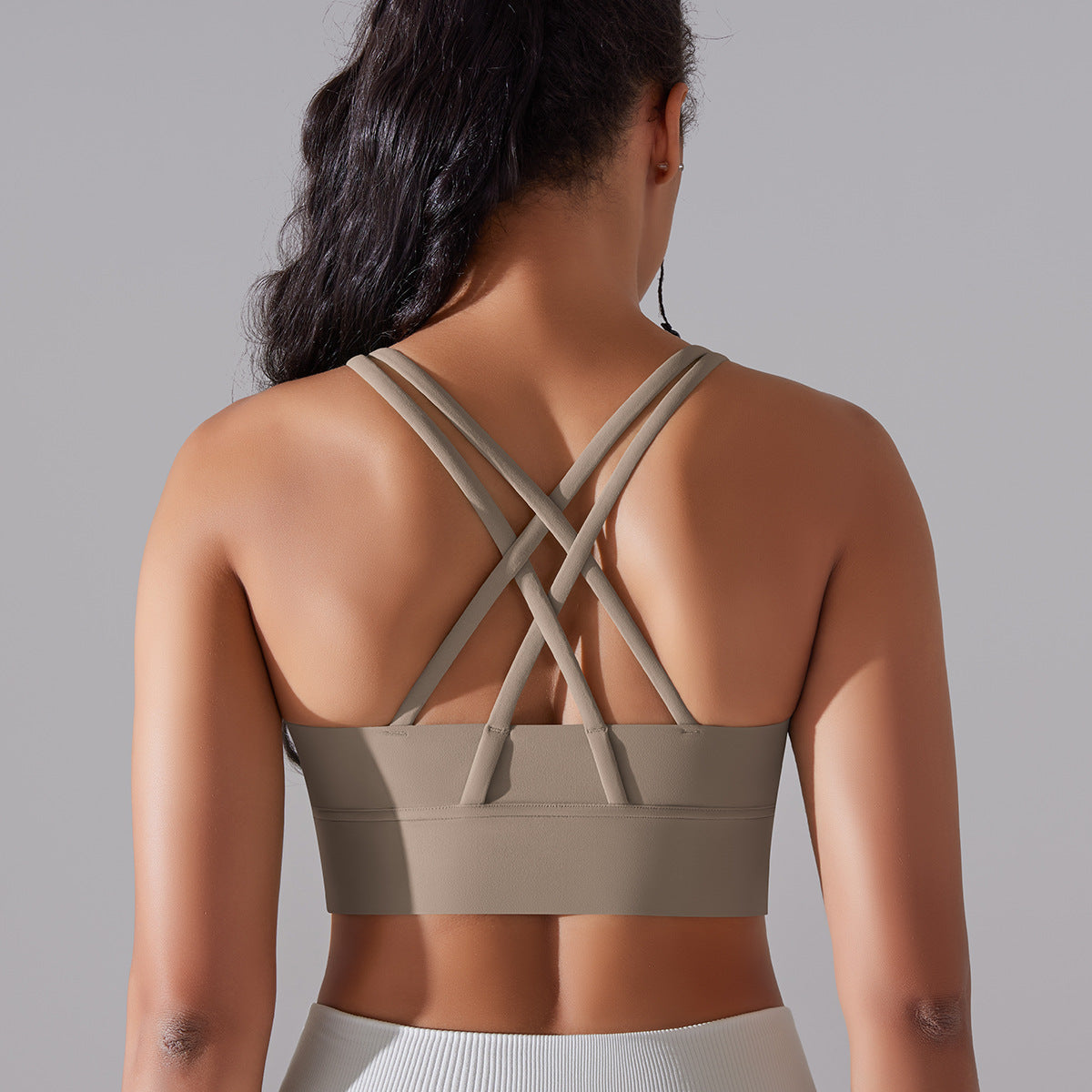 Double-Cross Shockproof Sports Bra