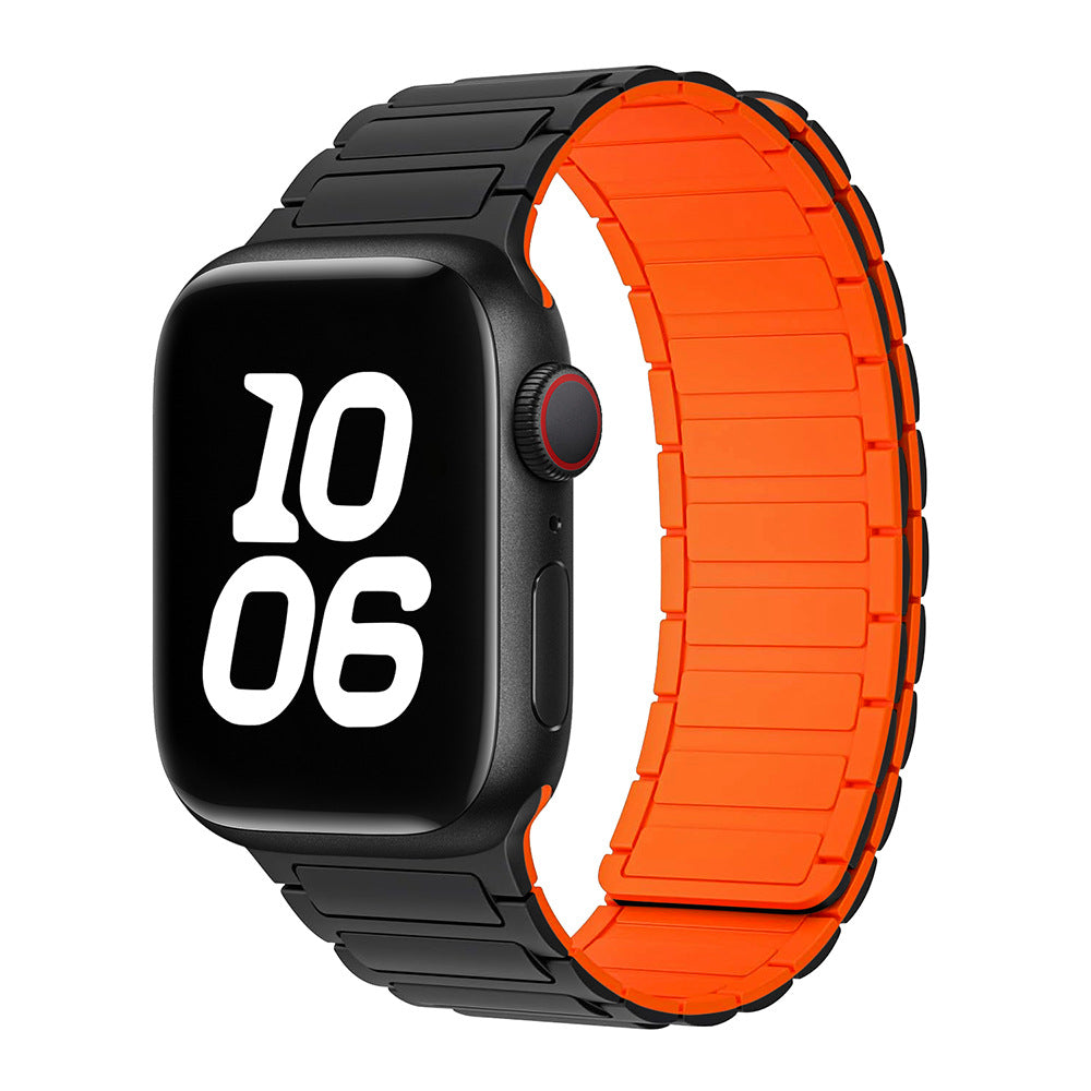 Silicone Magnetic Loop Band For Apple Watch