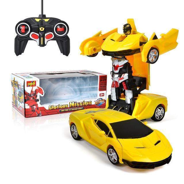 Remote Control Transformer Car