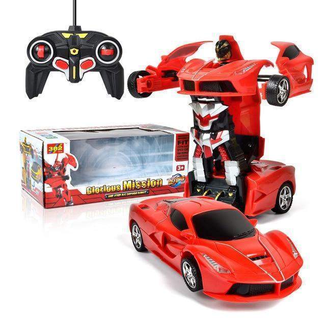 Remote Control Transformer Car