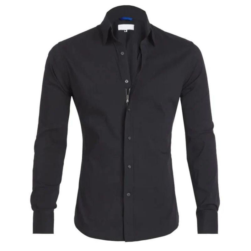 Chemise zippée infroissable Fabian™